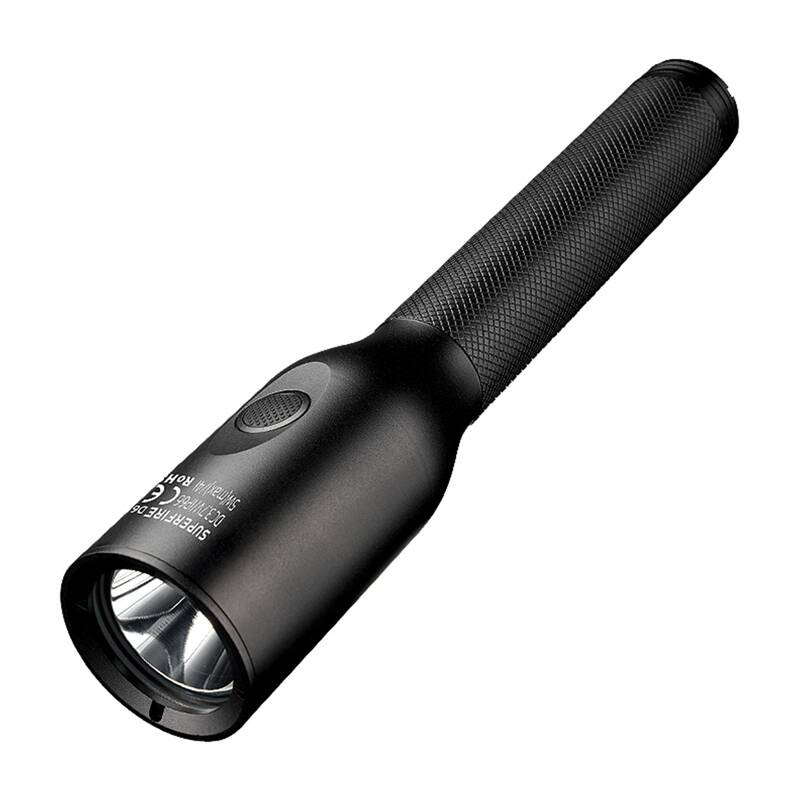 Φακός Superfire D6 – 220 lm, εμβέλεια 210 μ., 4 λειτουργίες