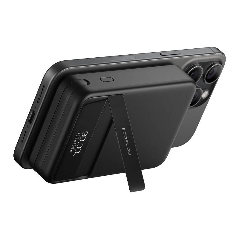 Μαγνητικό powerbank EcoFlow RAPID, 10000mAh, (μαύρο).