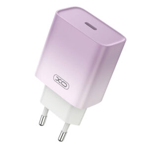 Φορτιστής τοίχου XO CE18, USB-C, PD30W (μοβ)