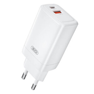 Φορτιστής τοίχου XO CE17, 65W, 1x USB-C, 1x USB-A