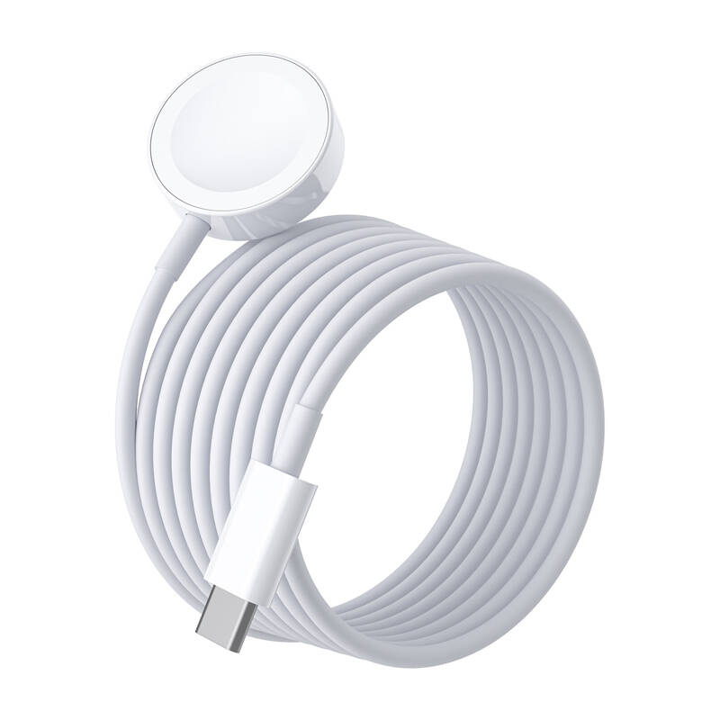 Φορτιστής Choetech για Apple Watch USB-C λευκό