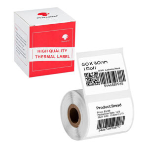 Αυτοκόλλητες ετικέτες Phomemo 30x40mm, 230 τεμάχια (λευκό)