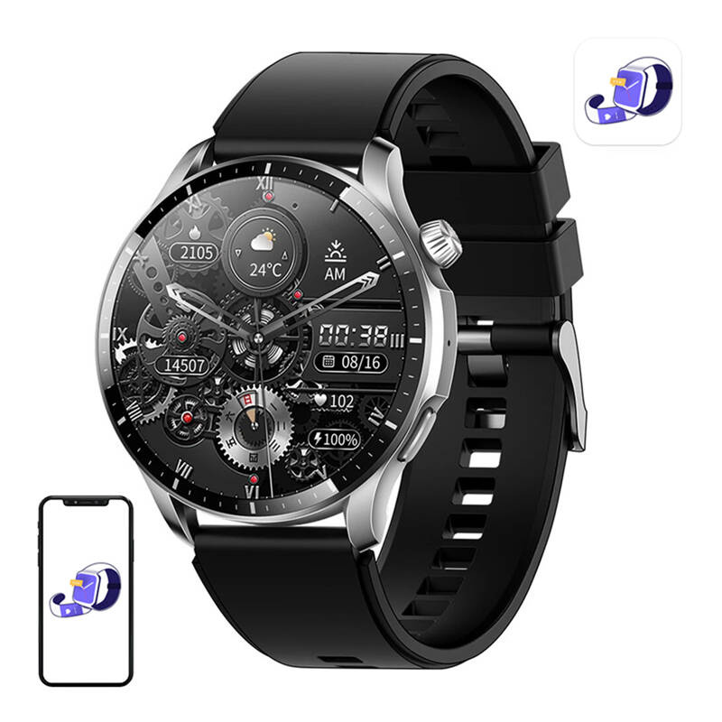 Blitzwolf BW-EP10 smartwatch (ασημί)