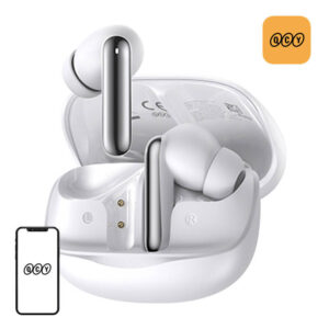 TWS QCY MeloBuds HT12 ακουστικά (λευκά)