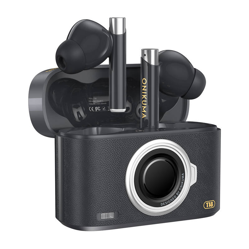 Ακουστικά ONIKUMA T18 in-ear (μαύρο)