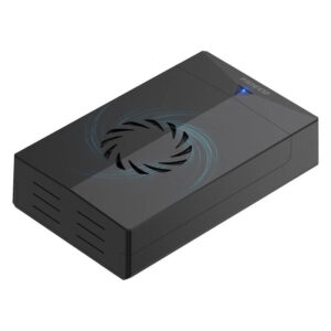 Περίβλημα HDD/SSD FIDECO P3U (USB 3.0, SATA 2.5"/3.5", ανεμιστήρας)