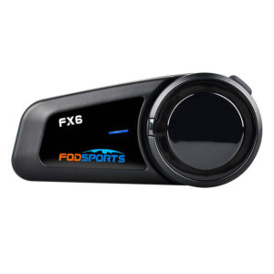 Fodsports FX6 ενδοεπικοινωνία μοτοσικλέτας (μαύρο)