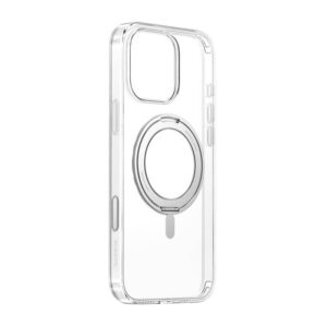 Μαγνητική θήκη με βάση Baseus SkyRing 360° iP16 Pro (διαφανές)