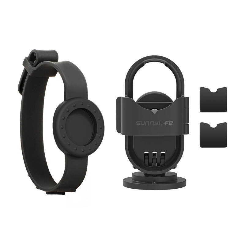 Sunnylife G3S-ZJ845 2-σε-1 Εύκαμπτος ιμάντας σιλικόνης και μαγνητική θήκη για το Insta360 GO 3S