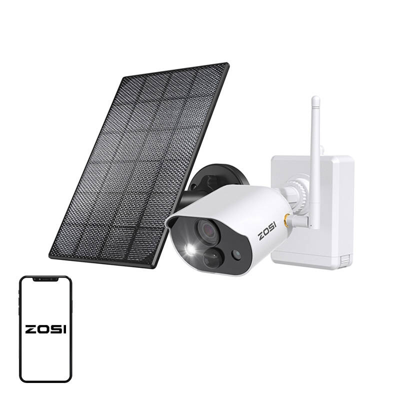 Εξωτερική κάμερα IP με ηλιακό πάνελ ZOSI C306Pro WiFi 3MP IP66
