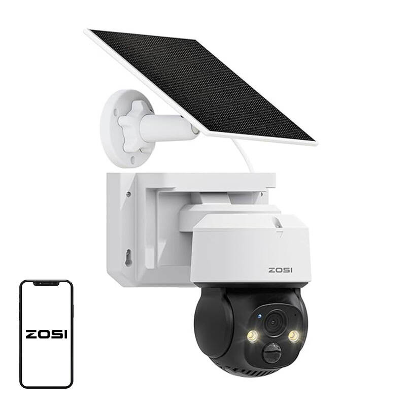 Εξωτερική κάμερα IP με ηλιακό πάνελ ZOSI C2914 WiFi 4MP IP66