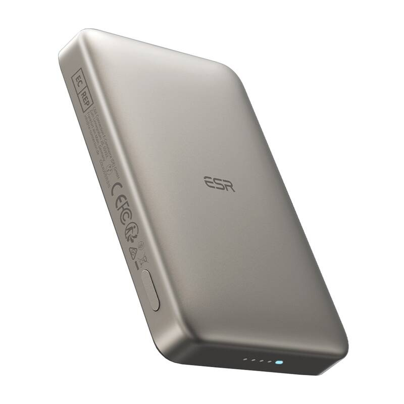 ESR Qi2 MagSlim 10000 mAh μαγνητικό powerbank (άμμος)