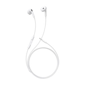 Baseus Encok HZ19 Λευκά ενσύρματα in-ear ακουστικά