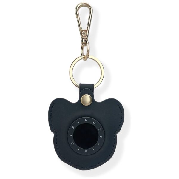 NIMMY case for tracker / keychain GLASSES COOL DOG black