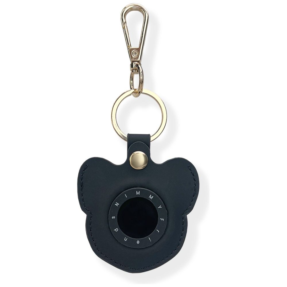 NIMMY case for tracker / keychain GLASSES COOL DOG black