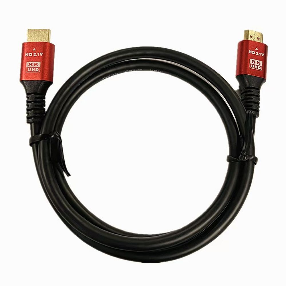 4bc9a73d70a0563957aefd71786b737d Cable HDMI 2.1 8K 60Hz / 4K 120Hz – Ultra High Speed, HDR, eARC, VRR, 48Gbps 1 m black