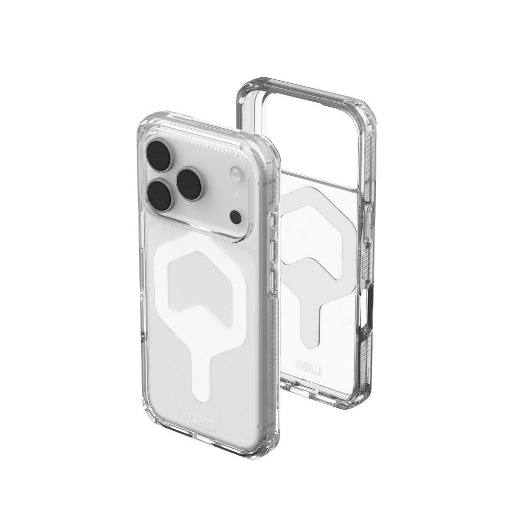 4c384a1e4c69ea5d8e2fa268a5a9c1e9 UAG Urban Armor Gear case PLYO compatible with MagSafe for IPHONE 17 Pro ice / white