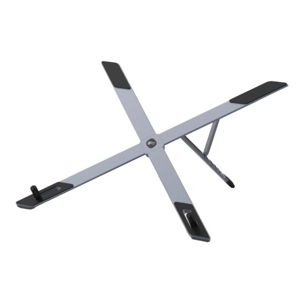4c56b1aa1d5888fc7752d71e71c2b131 Desk holder for laptop / tablet foldable Forcell F-Grip Fold Stand X Pro gray