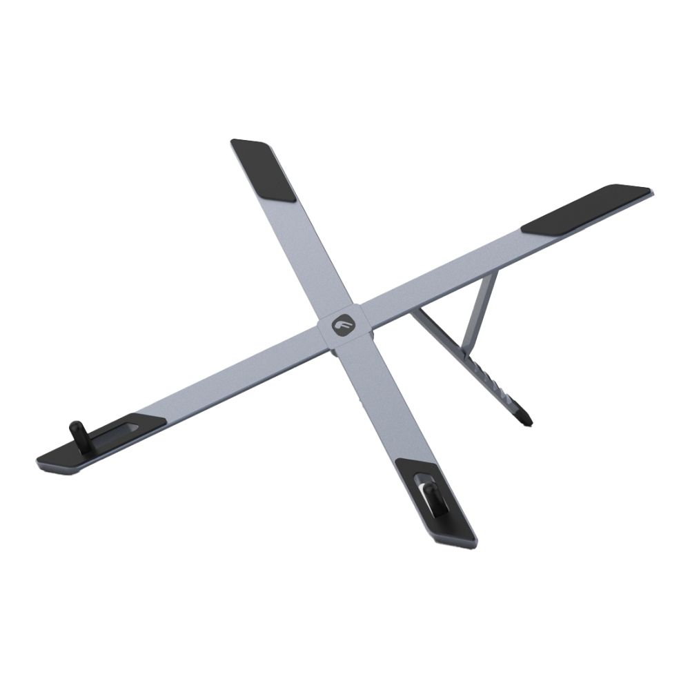 4c56b1aa1d5888fc7752d71e71c2b131 Desk holder for laptop / tablet foldable Forcell F-Grip Fold Stand X Pro gray