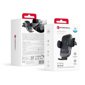 4e82e4572bbb349d0a72d8686b6ec6f7 FORCELL F-GRIP Grand (F-24) wireless charging holder 15W silver