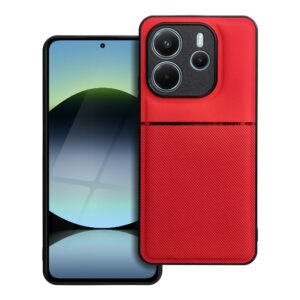 NOBLE case for XIAOMI Redmi Note 14 4G (GLOBAL - 163,25mm x 76,55mm x 8,16mm) red