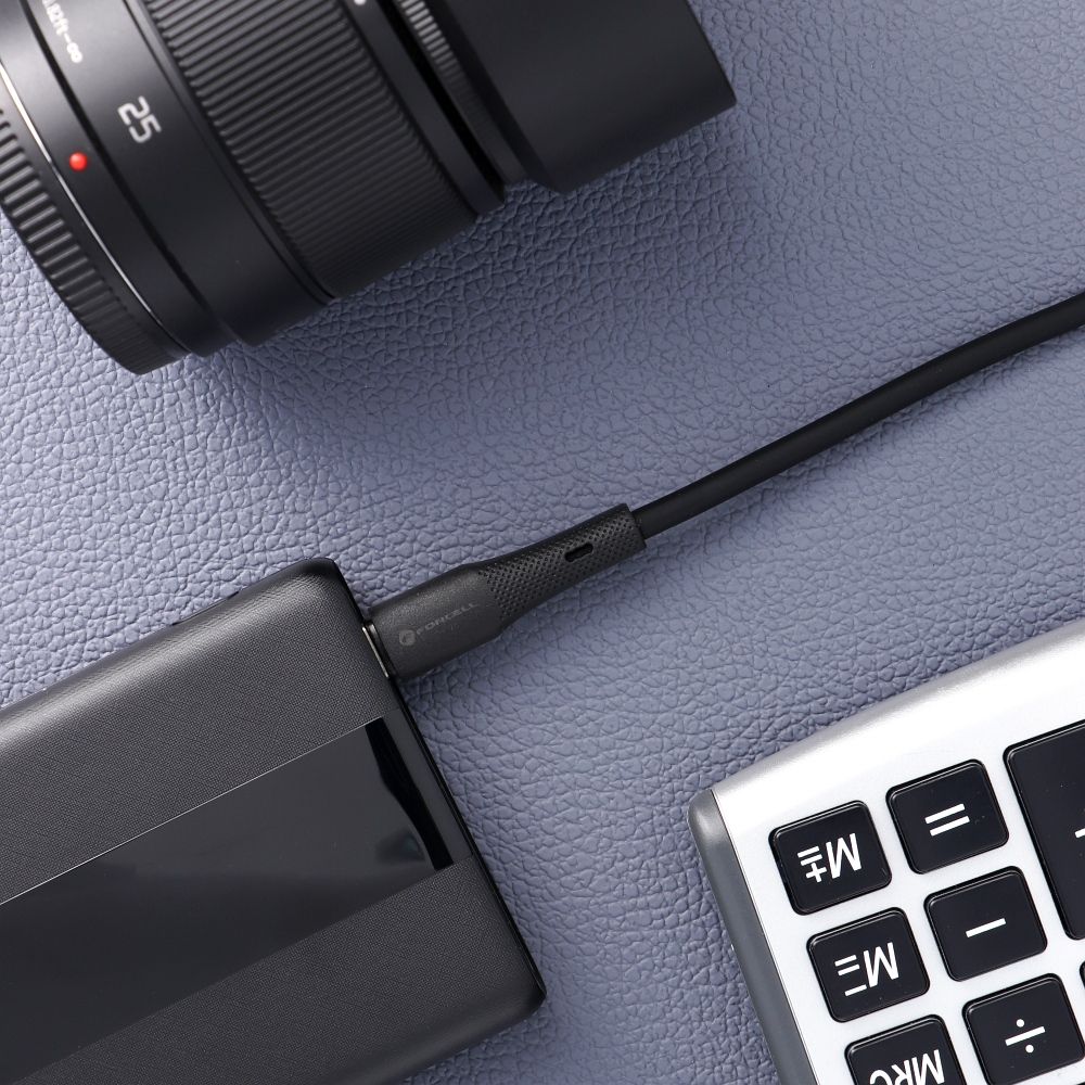 4f588422078578b2044f745bb4bedd75 FORCELL F-ENERGY C344 cable Type C to Type C QC4.0 PD 3A 60W Silicone 1 m black