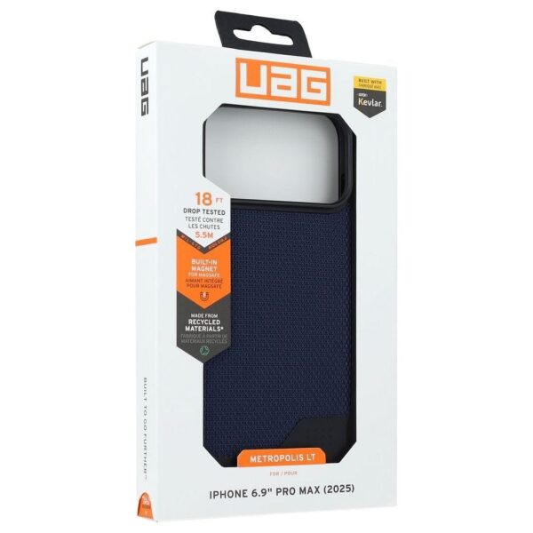 4fdf2ab21fb4b07f21d15fde7792c739 UAG Urban Armor Gear case METROPOLIS LT compatible with MagSafe for IPHONE 17 Pro Max kevlar mallard