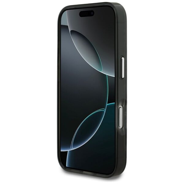 KARL LAGERFELD case for IPHONE 17 Pro Max compatible with MagSafe KLHMP17XHMIKLMEK (IML KL Monogram) black