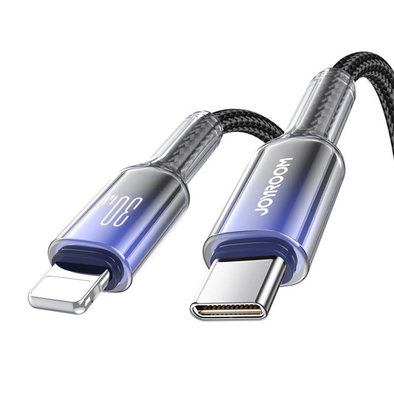 Καλώδιο USB-C Lightning Joyroom S-A42 30W 1.2m czarny