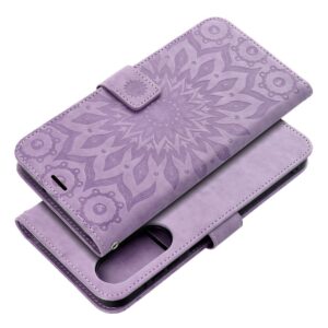MEZZO Book case for SAMSUNG A56 5G mandala purple