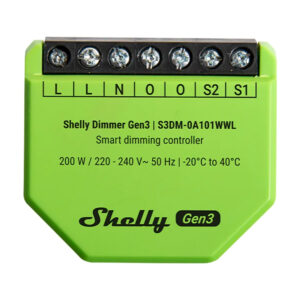 Shelly Dimmer Gen3 WiFi ελεγκτής φωτός
