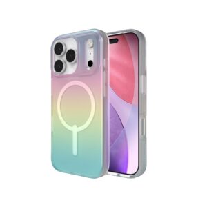 ZAGG case MILAN SNAP compatible with MagSafe for IPHONE 17 Pro iridescent