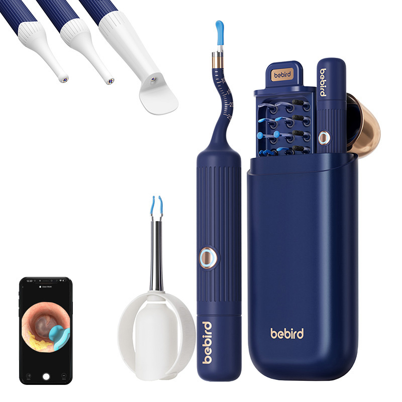 Bebird EarSight Plus ωτοσκόπιο με κάμερα καθαρισμού αυτιών (μπλε)