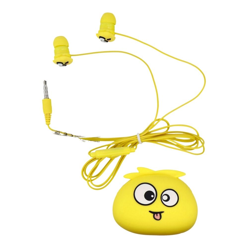 Earphones JELLIE MONSTER Deman YLFS-01 Jack 3,5mm yellow