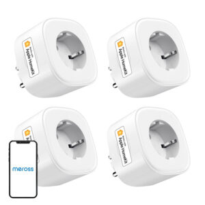 Έξυπνη πρίζα Meross MSS210HKQUA-EU (HomeKIt) (τετραπλή συσκευασία)
