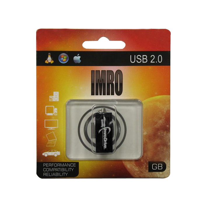 53339_oryg Imro pendrive 8GB USB 2.0 Edge black