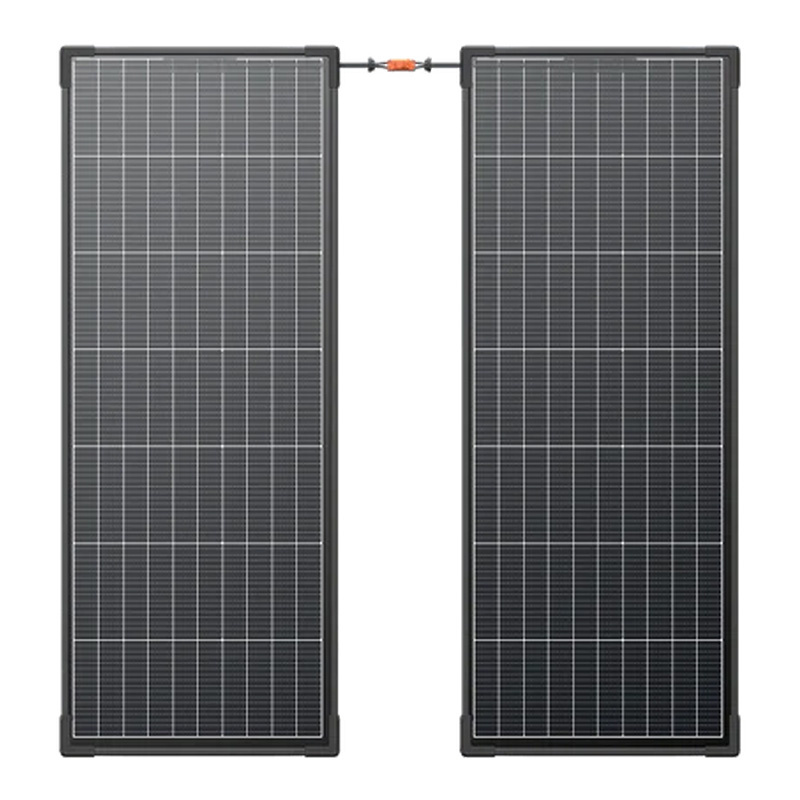 Σετ φωτοβολταϊκών πάνελ 2x EcoFlow 130W (άκαμπτη κατασκευή)