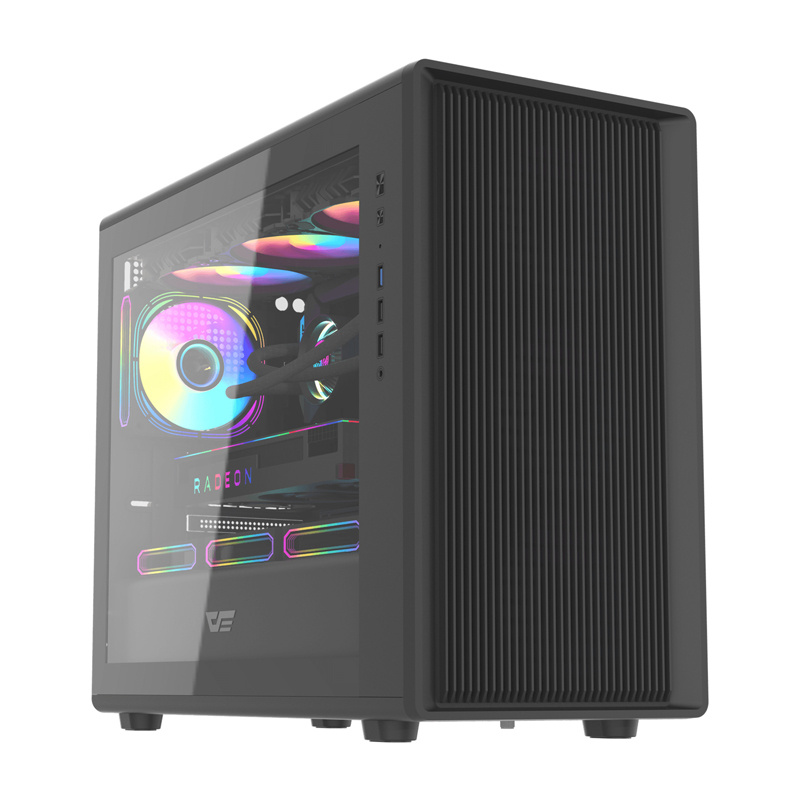 Darkflash DB460M θήκη υπολογιστή (μαύρο)