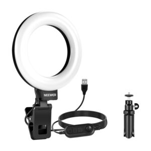 Neewer BR60 5 "clip-on ring light / βάση γραφείου