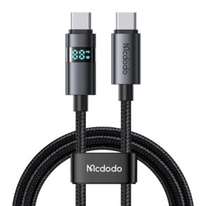 Mcdodo CA-5610 Καλώδιο USB-C σε USB-C, 100W, οθόνη LED, 1.2m