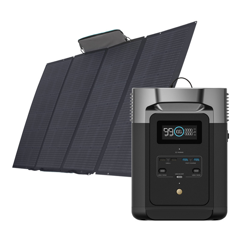 Δέσμη: EcoFlow Delta 2 + φορητό ηλιακό πάνελ 400W