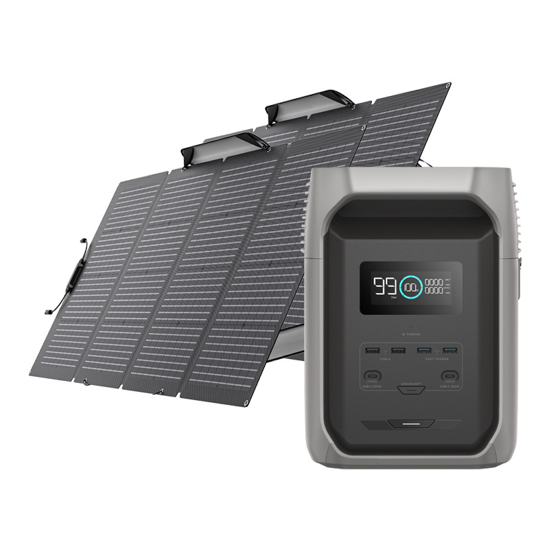 Σετ: 2 φωτοβολταϊκά πάνελ 220W.