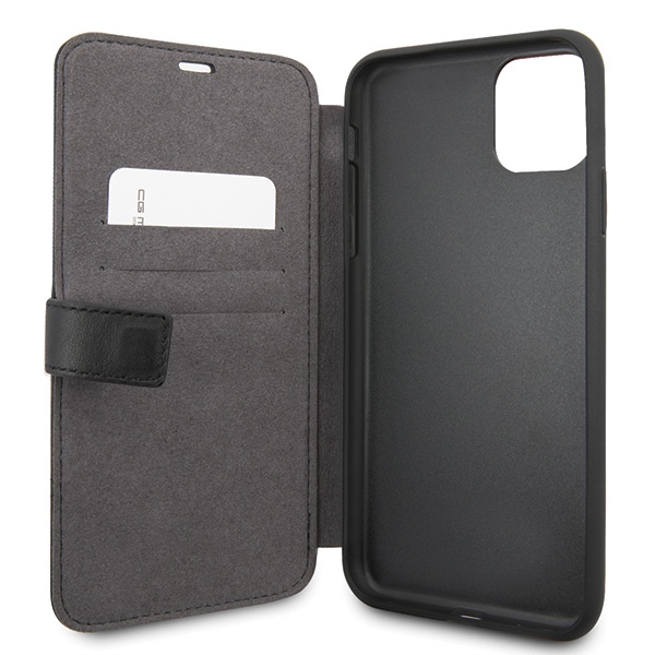 Etui book BMW BMFLBKSN65LLSB iPhone 11 Pro Max czarny/black Signatureeng