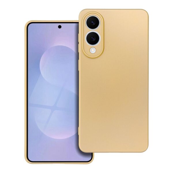 METALLIC Case for SAMSUNG S25 Edge gold