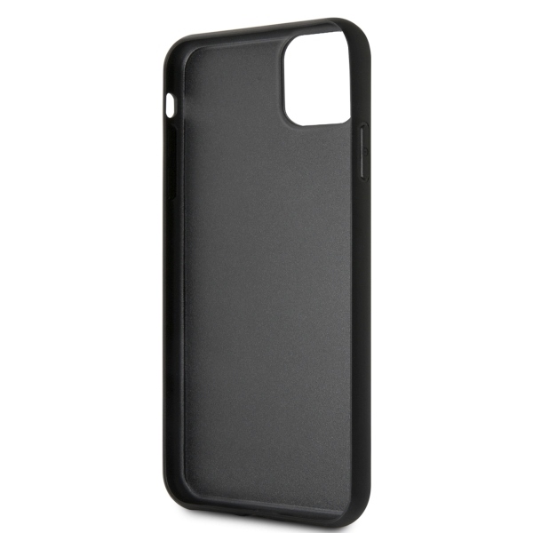 Karl Lagerfeld KLHCN65DLHBK iPhone 11 Pro Max czarny/black Iconic Glitter Karl`s Headeng