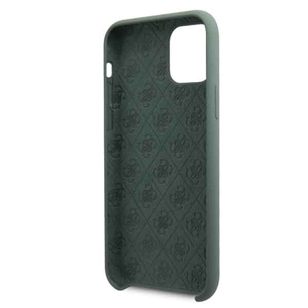 Guess GUHCN58LS4GKA iPhone 11 Pro khaki hard case Silicone 4G Tone On Toneeng
