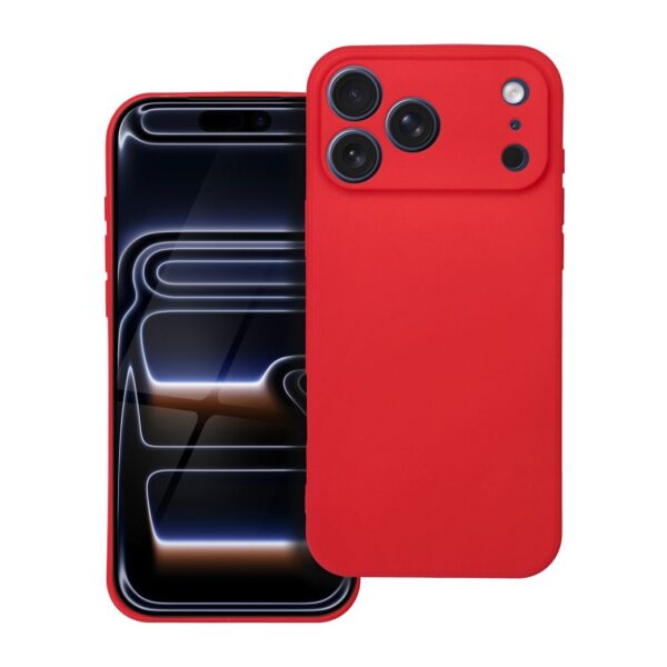 58e333a6c5bf79198339eceb8abaaa16 SOFT case for IPHONE 17 Pro Max red