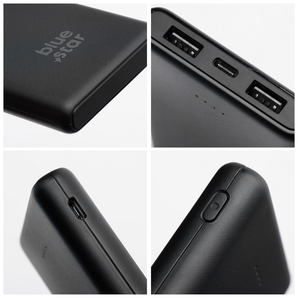 BLUE STAR powerbank 10000 mAh 2A W1061 black