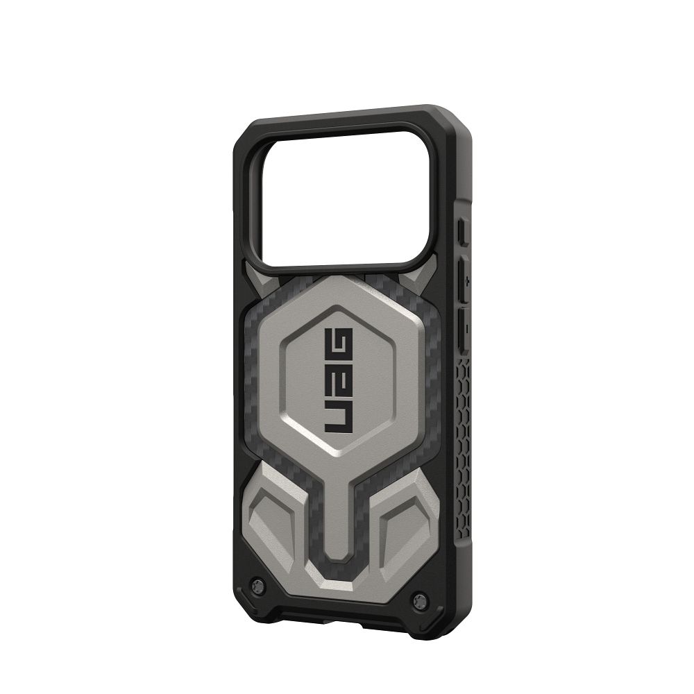 5b6c7439b97eefe7da1bf1efc2277055 UAG Urban Armor Gear case MONARCH PRO compatible with MagSafe for IPHONE 17 Pro titanium