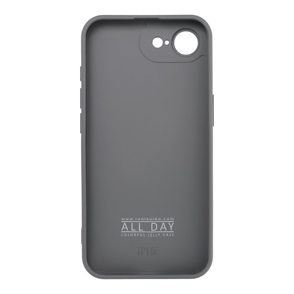 ROAR case COLORFUL JELLY for IPHONE 16e grey